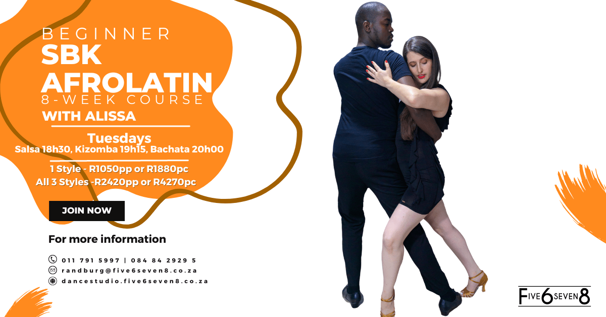 Salsa, Bachata, Kizomba Dance Classes Randburg